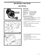 Предварительный просмотр 649 страницы Daewoo MATIZ Service Manual