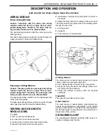 Предварительный просмотр 830 страницы Daewoo MATIZ Service Manual