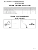 Предварительный просмотр 905 страницы Daewoo MATIZ Service Manual