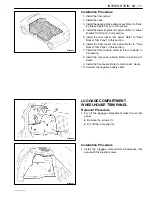 Предварительный просмотр 1029 страницы Daewoo MATIZ Service Manual