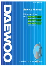 Preview for 1 page of Daewoo MCB780W Service Manual