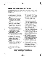 Preview for 3 page of Daewoo MCD1110ST Instruction Manual & Cooking Manual