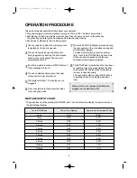 Preview for 9 page of Daewoo MCD1110ST Instruction Manual & Cooking Manual