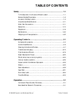 Preview for 3 page of Daewoo Mega 250-V Operation And Maintenance Manua