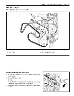 Предварительный просмотр 100 страницы Daewoo MUSSO Service Manual