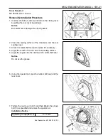 Предварительный просмотр 116 страницы Daewoo MUSSO Service Manual