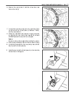 Предварительный просмотр 152 страницы Daewoo MUSSO Service Manual