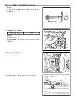 Предварительный просмотр 448 страницы Daewoo MUSSO Service Manual