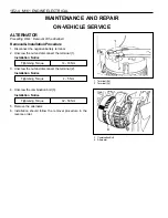 Предварительный просмотр 556 страницы Daewoo MUSSO Service Manual