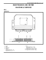 Предварительный просмотр 607 страницы Daewoo MUSSO Service Manual