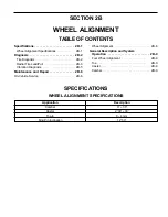 Предварительный просмотр 831 страницы Daewoo MUSSO Service Manual