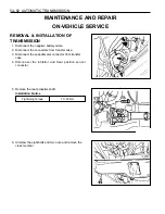 Предварительный просмотр 1061 страницы Daewoo MUSSO Service Manual