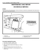 Предварительный просмотр 1449 страницы Daewoo MUSSO Service Manual