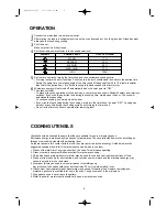 Preview for 6 page of Daewoo MWV9265M Operating Instructions Manual