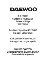 Preview for 1 page of Daewoo NO-FROST User Manual