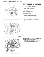 Предварительный просмотр 261 страницы Daewoo NUBIRA Owner'S Manual