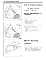 Предварительный просмотр 526 страницы Daewoo NUBIRA Owner'S Manual