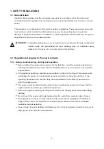 Предварительный просмотр 5 страницы Daewoo P158LE Operation & Maintenance Manual