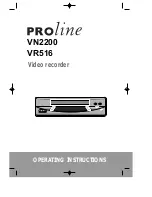 Предварительный просмотр 33 страницы Daewoo PROline VN2200 Operating Instructions Manual