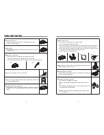 Предварительный просмотр 4 страницы Daewoo RC-700M Instruction Manual