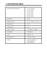 Предварительный просмотр 3 страницы Daewoo RC-705 Service Manual