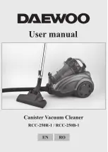 Предварительный просмотр 1 страницы Daewoo RCC-250B-1 User Manual