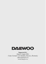 Preview for 14 page of Daewoo RCC-250R-1 User Manual