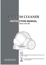 Предварительный просмотр 1 страницы Daewoo RCC-260 Instruction Manual