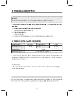 Preview for 10 page of Daewoo RCW-401 Operation Manual