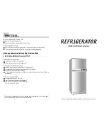 Предварительный просмотр 5 страницы Daewoo Refrigerator Instruction Manual