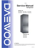 Preview for 1 page of Daewoo RF-405N Service Manual