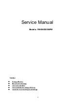 Daewoo RN-BH2536NPW Service Manual preview