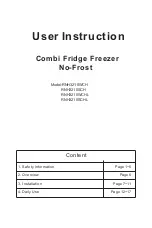 Preview for 1 page of Daewoo RNH3210WCH User Instruction