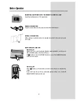 Предварительный просмотр 4 страницы Daewoo S14C4NT Instruction Manual