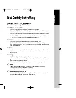 Preview for 8 page of Daewoo SD-2100P Owner'S Manual