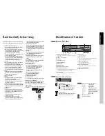 Preview for 5 page of Daewoo SD-3500 Owner'S Manual