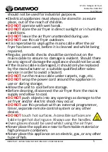 Preview for 5 page of Daewoo SDA1032 User Manual