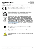 Preview for 5 page of Daewoo SDA1060 User Manual