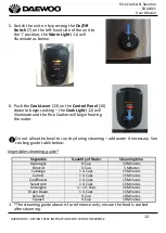 Preview for 12 page of Daewoo SDA1061 User Manual