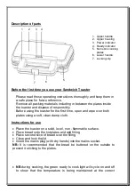 Preview for 4 page of Daewoo SDA1205 Instructions For Use Manual