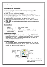 Preview for 5 page of Daewoo SDA1205 Instructions For Use Manual