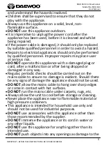 Preview for 3 page of Daewoo SDA1363 User Manual