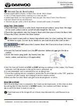 Preview for 8 page of Daewoo SDA1364 User Manual