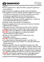 Preview for 4 page of Daewoo SDA1404 User Manual