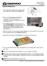 Preview for 8 page of Daewoo SDA1404 User Manual