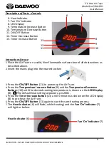 Preview for 6 page of Daewoo SDA1601 User Manual