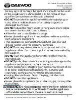 Preview for 5 page of Daewoo SDA1609 User Manual