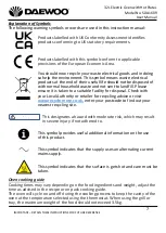 Preview for 7 page of Daewoo SDA1609 User Manual