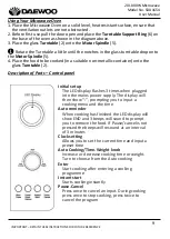 Preview for 9 page of Daewoo SDA1654 User Manual