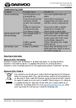 Preview for 9 page of Daewoo SDA1666 User Manual